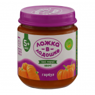 Пюре Ложка в ладошке Тыква для детей от 5 месяцев 100г - Фото