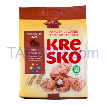 Фигурки АВК Kresko с начинкой Шоколадный вкус хрустящие 74г - Фото