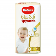 Подгузники-трусики Huggies Elite Soft 4 размер 9-14кг 42шт Image - 3