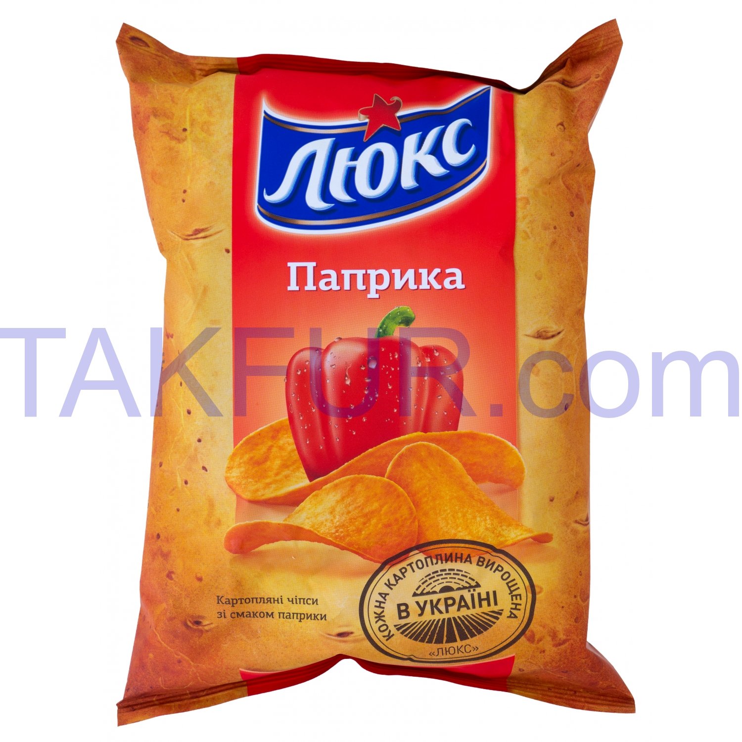 Чипсы Люкс со вкусом паприки картофельные 133г купить онлайн с ...