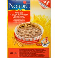 Хлопья Nordic 4 вида зерновых 600г Image - 1