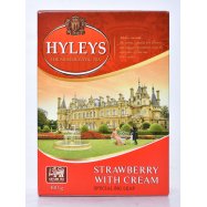 Чай Hyleys Клубника со сливками черный байховый цейлон 100г Image - 5