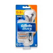 Бритва Gillet Blue 1шт +касеты 3шт Image - 1
