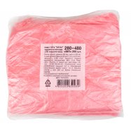 Пакеты полиэтиленовые Майка красные 240х480см 200шт Image - 2