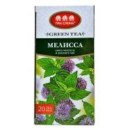 Смесь мелиссы и чая Три Слона Мелисса зеленый 1,3г*20шт 26г Image - 1