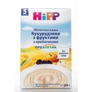 Каша молочная HiPP кукурузная с фруктами с 5-ти месяцев 250г Image - 3