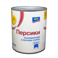 Персики Fine Life очищенные половинками б/кост консерв 820г Image - 1