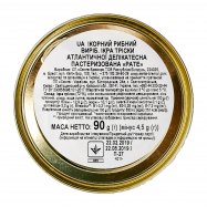 Икра трески Pâté деликатесная пастеризованная 90г Image - 3