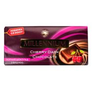 Шоколад Millennium черный с вишней 100г Image - 1