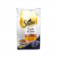 Набор кормов для кошек Sheba Fresh&Fine in Sauce 6шт/уп Image - 1