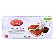 Шоколад Witor`s Stracciatella молочний з крем начинкою 100г Image - 1
