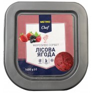Мороженое Metro Chef Лесная ягода сорбет 3,18% 1400г Image - 1
