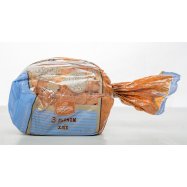 Хлеб Рум’янець Заварной со льном порезанный 350г Image - 4