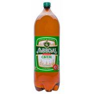 Пиво Львівське светлое пастеризованное 4,5% 2,4л Image - 1