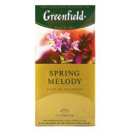 Чай Greenfield Spring Melody индийский черн 1.5г*25шт 37.5г Image - 1