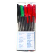 Ручка Aro шариковая 4 цвета в ассортименте 50шт Image - 2