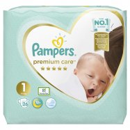 Подгузники Pampers Premium Care Newborn 1 д/детей 2-5кг 26шт Image - 3
