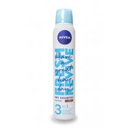 Шампунь сухой Nivea Fresh&Mild для темных волос 200мл Image - 1