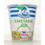 Сметана Простоквашино 20% 340г Image - 4
