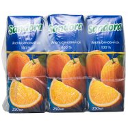 Сок Sandora Апельсиновый 250мл Image - 1