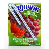 Нектар Садочок Яблочно-виноградный из красных сортов 0,2л Image - 4