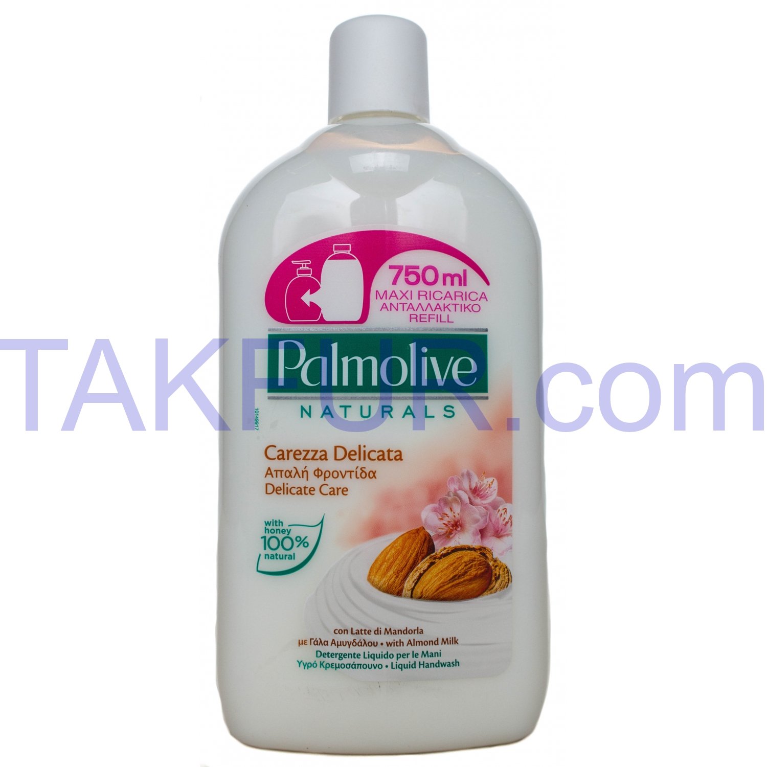 Жид мыло Palmolive Натурэль Увл чув кож Минд и Увл мол 750мл купить ...