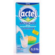 Молоко Lactel с витамином D3 питьевое ультрапаст 0,5% 1000г Image - 3