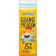 Молоко Молокія Казкове коров`яче питне пастеризов 2,5% 900г Image - 3