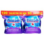 Средство д/посуд Finish Quantum Powerball Max 930г*2шт 1860г Image - 1