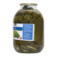 Огурцы Aro зеленцы консервированные 3л Image - 2