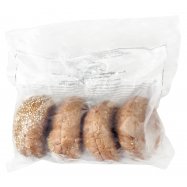 Хлеб Віденські Булочки с кунжутом с надрезом 38г*4шт 152г Image - 1