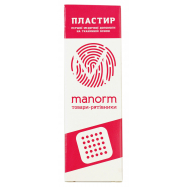 Пластырь Manorm на тканевой основе 19мм*72мм 10шт Image - 1