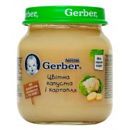 Пюре Gerber Цветная капуста и картофель д/дет с 6 мес 130г Image - 1