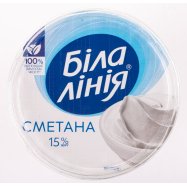 БІЛА ЛІНІЯ СМЕТАНА 15%350Г(СТ) Image - 5