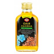 Масло льняное Golden Kings of Ukraine Extra virgin 0,1л Image - 2