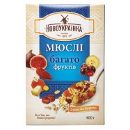 Мюсли Новоукраїнка Злаки и фрукты 400г Image - 1