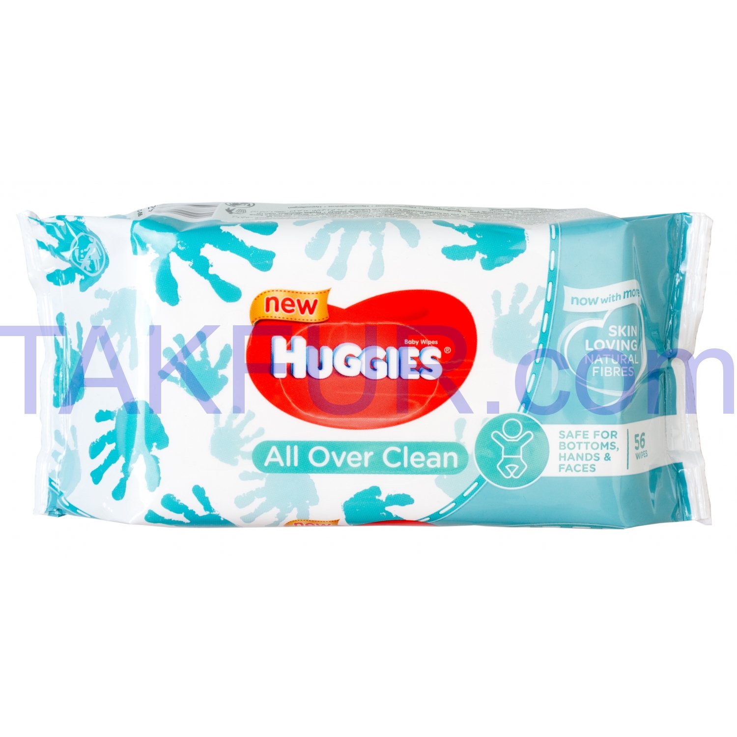 Салфетки влажные Huggies All Over Clean детские 56шт купить онлайн с ...