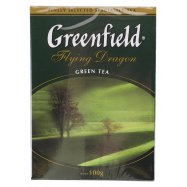 Чай Greenfield Flying Dragon зеленый китай байх листов 100г Image - 1