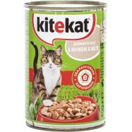 Корм для котов Kitekat Домашний обед с печенью 400г Image - 6