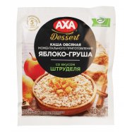 Каша овсяная Axa яблоко-груша со вкусом штруделя 40г Image - 1