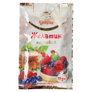 Желатин Добрик пищевой быстрорастворимый 15г Image - 4