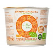 Ряженка Organic Milk органическая термостатная 4% 270г Image - 1