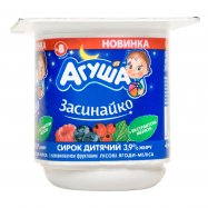 Сырок Засыпайка Лесн яг-мелис Агуша 100г Image - 1