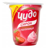 Творожок Чудо клубника сбитый 5% 230г Image - 1