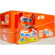 Кассеты для бритья Gillette Fusion Power сменные 4шт Image - 6