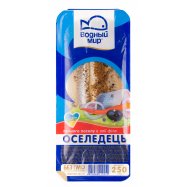 Сельдь Водный Мир филе слабосоленая в масле 250г Image - 3