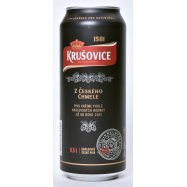 Пиво Krušovice Černé темное пастеризованное 3,8% 0,5л Image - 2
