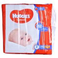 Подгузники Huggies Classic 2 размер для детей 3-6кг 88шт Image - 7