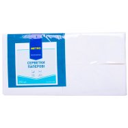 Салфетки Metro Professional Белые бумажные двухслойные 250шт Image - 1