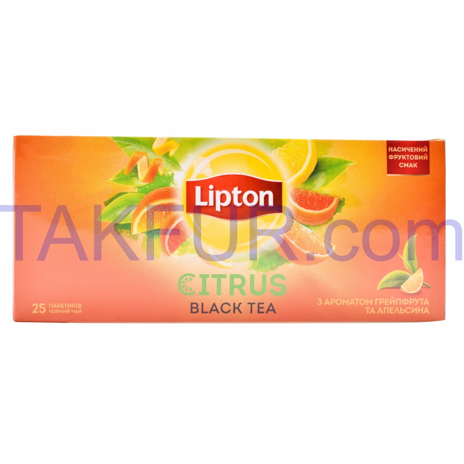 LIPTON ЧОРН ЧАЙ CITRUS 25ПАК купить онлайн с доставкой в офис или на ...